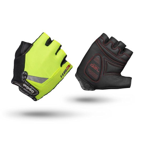 GripGrab - ProGel Hi-Vis - Fietshandschoenen - Maat XS - Geel - Lente/zomercollectie