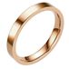 LGT JWLS LGT Jewels smalle stalen ring Rose 3mm-18mm