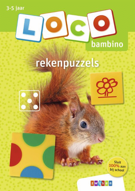 Zwijsen Loco Bambino - Rekenpuzzels - Educatief spel - Karton - 9789048745128