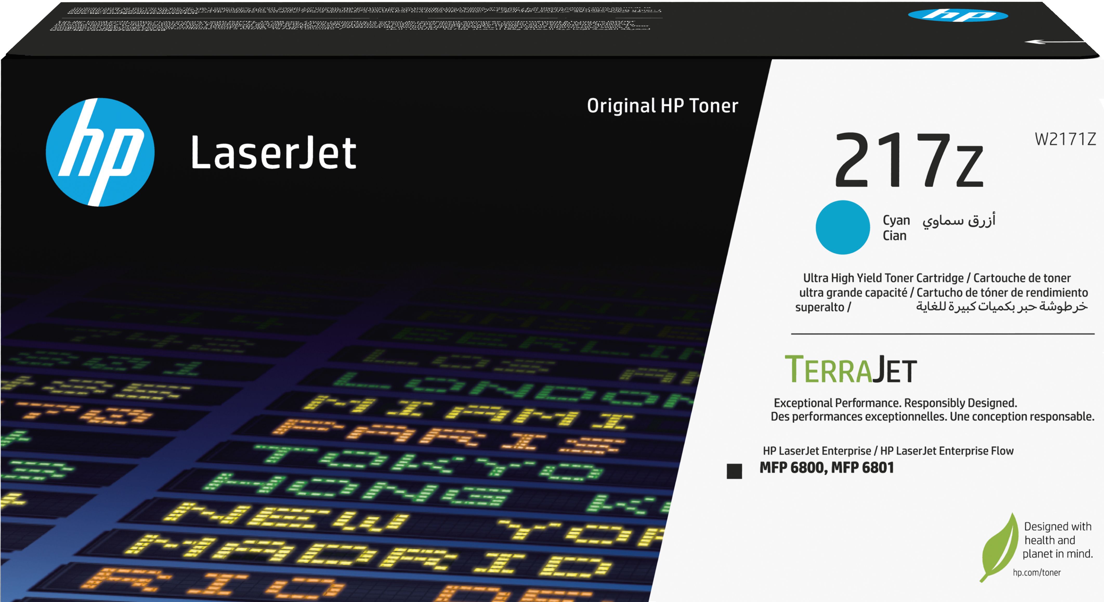 HP 217Z Cyaan Toner Cartridge - Ultra High Capacity - Original