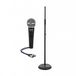 SubZero SZM-11S Dynamic Vocal Microphone with Switch, Straight Stand Pack