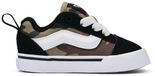 Vans Knu Skool Elastic Lace Chaussures Vert EU 24 1/2 Garçon, Fille