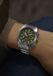 Timex Expedition Capstone Chronograph Quartz Chronograaf Horloge Zilverkleurig En Groen Kast Gemaakt Van 100% Roestvrij Staal En Een Armband Van 100% Roestvrij Staal 41 TW2Y61200AJ, TW2Y61300AJ