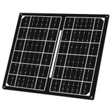 LogiLink PA0339 Zonnepaneel 7W USB-A IP65 Zwart