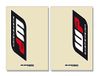 Blackbird Racing 38997 Muursticker met vork, kristalhelder, transparant, WP, 2 stuks, 5045 W