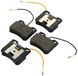 A.B.S. Remblokken – Set 4-delig – Incl. Slijtage-indicator – ECE-R90