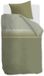 Beddinghouse Riven dekbedovertrek - Eenpersoons - 140 x 200/220 cm - Groen