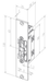 Effeff 138.63 ProFix® 2 Elektrische inbouw deuropener type 138 | spanningsloos ontgrendeld | met diode | met schootsignalering | 24V= | DIN links en