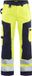 Blåkläder Multinorm Werkbroek 1578-1514 - High Vis Geel/Marineblauw - C64
