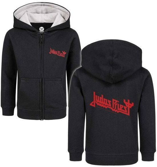 Judas Priest Metal-Kids - Logo Kinder vesten zwart Biologisch katoen