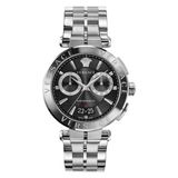 Versace VE1D02623 Polshorloge Heren Zwart Staal Kwarts