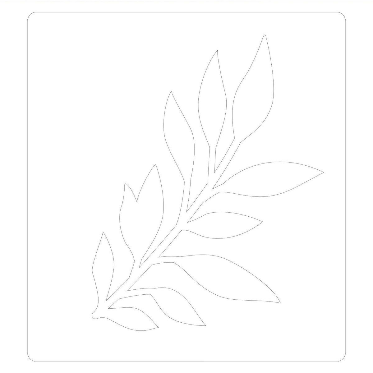 Sizzix Bigz Die - Gathered Leaves 664502 Jen Long