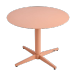 Brafab Table basse Mill Peach, Medium Ø60 cm
