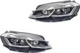 HELLA Kit phares principaux gauche et droit LED adapté notamment à la VW GOLF