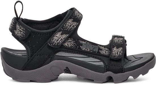 Teva K TANZA Unisex Sandalen - Zwart/Grijs - Maat 28