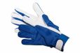 Jah 978 lederen handschoenen 10 paar dunne klittenbandsluiting natuur maat 8