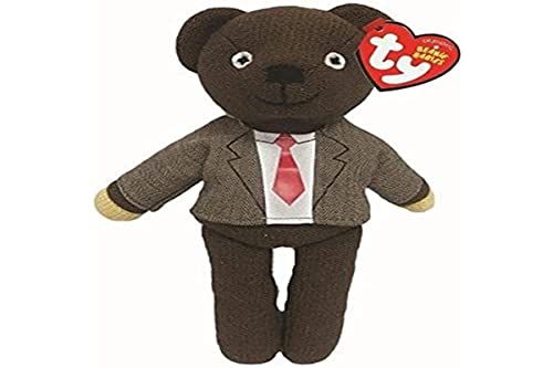 TY Mr Bean Teddy Jacket & Tie Pluche - bruin