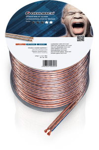 Oehlbach SP-40 Audio Kabel 30m Transparant