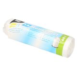 Papstar 15x stuks afvalzakken/vuilniszakken - 60 liter - transparant - Prullenbak zakken