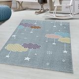 Laagpolig tapijt, kindertapijt, babykamer, laagpolig tapijt kinderkamer