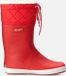 Aigle Giboulee 2 Regenlaarzen - Rood/Wit - Maat 25