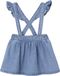 Vertbaudet Denim rok met bretels