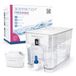 FRESIAMAX filterhouder, 7,5 l, incl. 1 cartridge, waterdispenser, vermindert kalk, chloor en verontreinigingen, digitaal display, ontwerp voor koelkast en werkblad, BPA-vrij, water met optimale smaak.