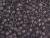 Japanse Treasure mat zwart cilinder parels 1,8 mm 11/0 100 g