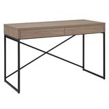 Henn&Hart Home Office, Weathered Gray, 47" Wide