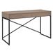 Henn&Hart Home Office, Weathered Gray, 47" Wide