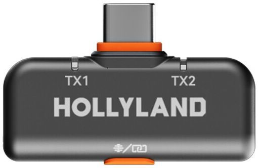 Hollyland LARK M2S USB-C Receiver (Shine Charcoal) - 6976068118183