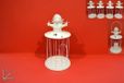 DUE ESSE CHRISTMAS SRL Lantaarn P/TEALIGHT Engel Wit 35 cm