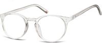 Montana Eyewear HMR55 Leesbril rond - +3.00 - Transparant grijs