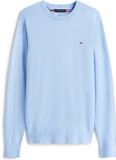 Tommy Hilfiger Heren Gebreide Trui L Katoen/Cashmere Ronde Hals Lange Mouw Casual