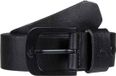 Quiksilver The Everydaily 3 Leather Riem - Zwart