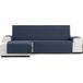 ECOMMERC3 Chaiselong Bankovertrek, normale linkerkant, elastisch, voor rugleuning, zitting en armleuningen, blauw