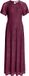 VILA Maxi jurk VIFEMMA korte mouwen Anemone