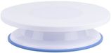 HI Plateau à gâteau - Plastique - Transparent - 28 cm