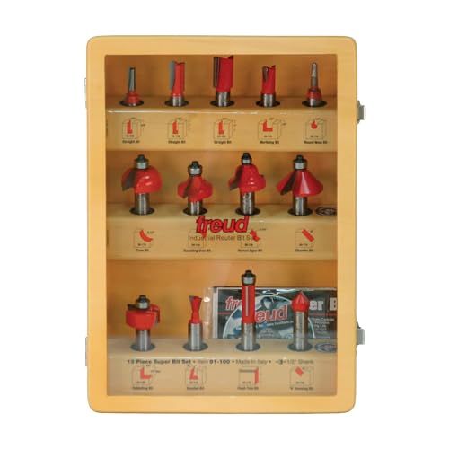 Freud 91-100 Super Bit Set - 13-delig - Rood