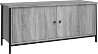 vidaXL TV meubel & entertainment center, 102x35x45 cm, bewerkt hout, grijs sonoma eikenkleurig