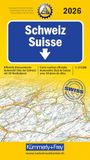 Kümmerly+Frey Hallwag Kümmerly+Frey Road maps- Switzerland 2026 ACS