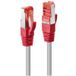 Lindy - Kruiskabel - RJ-45 (M) naar RJ-45 (M) - 15 m - SFTP, PiMF - CAT 6e - zonder haken - grijs