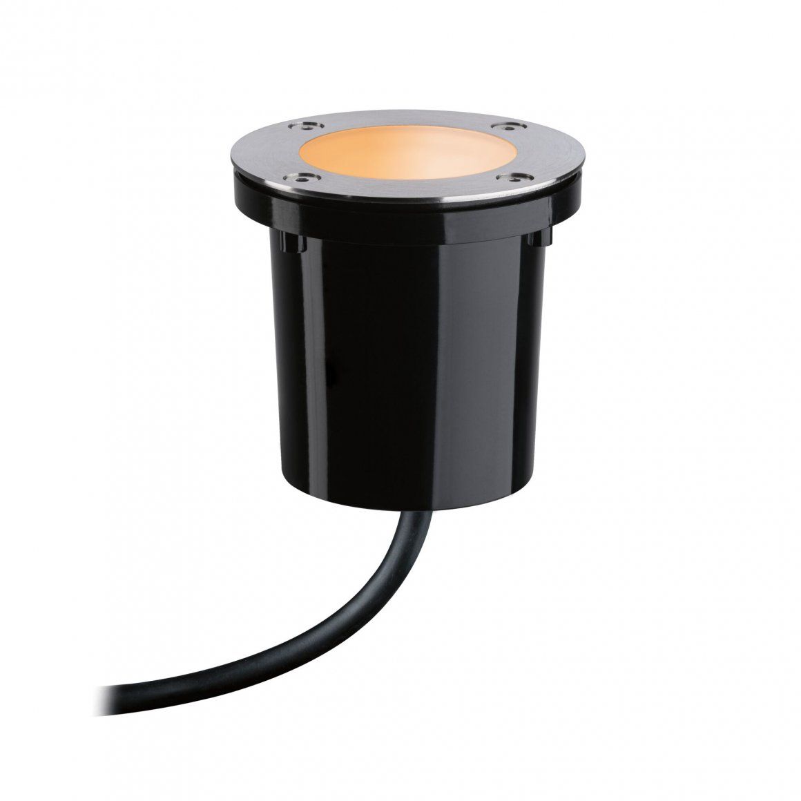 Paulmann Goldlicht Vloerlamp - 250 Lumen - 2000 Kelvin - 9,20 cm - 30000 uur - Goud - Zwart, roestvrijstaal - IP65 - 94588