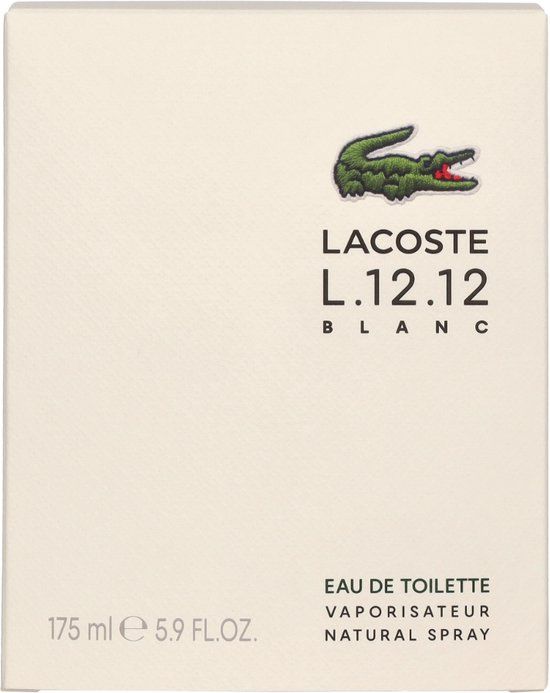 Lacoste L.12.12 Blanc Eau de Toilette Spray 175ml - Men's Fragrance
