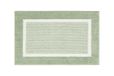 andiamo Maui Badmat, antislip, zacht en wollig, douchemat voor badkamer, antislip, wasbaar, 40 x 60 cm, salie