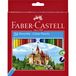 Faber Castell Kleurpotlood Castle kartonnen etui à 24 stuks doos met 5 stuks