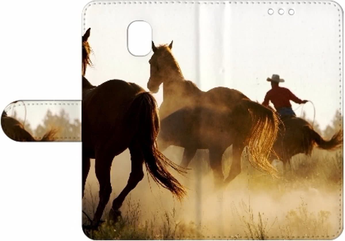 B2Ctelecom Samsung Galaxy J5 2017 Uniek Hoesje Cowboy