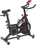 care fitness CARE SPIKE - Indoor cycling fiets - 12 kg vliegwielmassa - Micro-weerstand met remblokken - Voor thuisgebruik