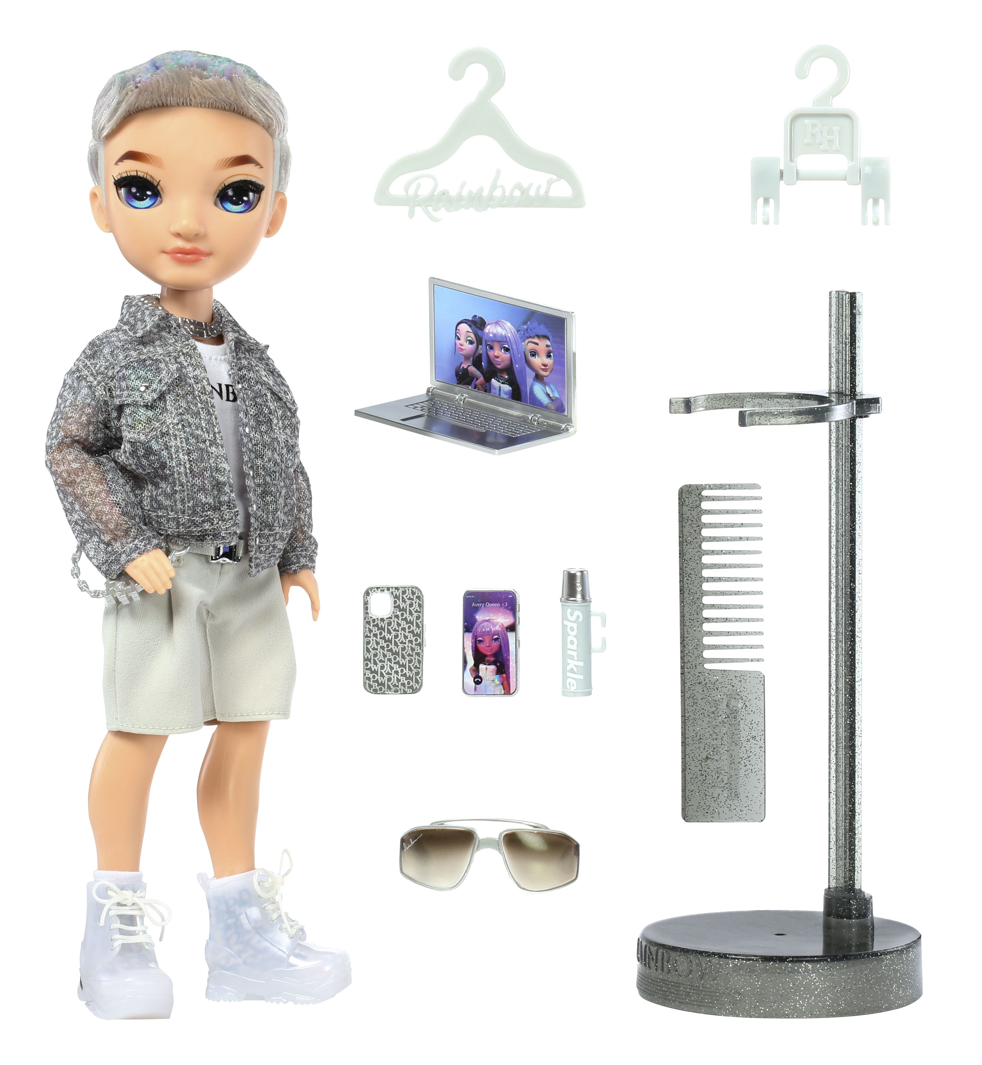 MGA Entertainment Rainbow High Aidan Russell Fashion Doll - Multicolored