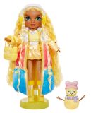 MGA Entertainment Rainbow High Winter Wonderland - Sunny (Yellow) Fashion Doll - 28cm, Ages 4-12